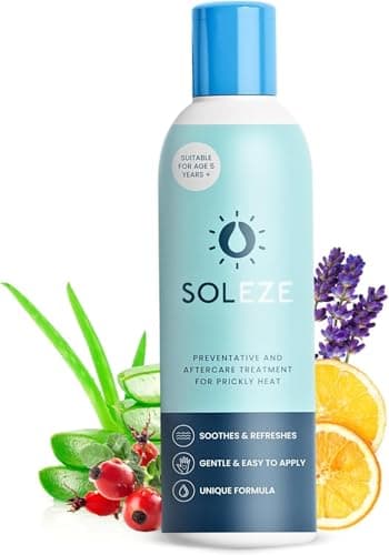 Image of Prickly Heat Treatment Spray for All Ages | Instant Cooling Relief for Itchy Skin & Heat Rash Prevents | Soothes Skin Spray Made with Natural Ingredients for Lasting Protection (100 ml)