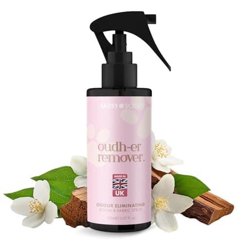 Image of Sassy Scents Oudh-er Room & Fabric Spray | Odour Eliminating | Long Lasting | Lavender, Vanilla & Sandalwood | 150ml