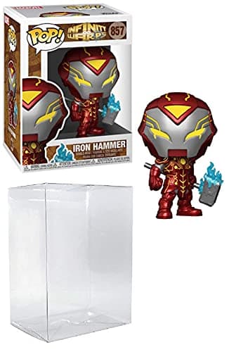 Image of Iron Hammer Pop #857 Pop Marvel Infinity Warps Vinyl Figure (Bundled with EcoTEK Pop Protector)