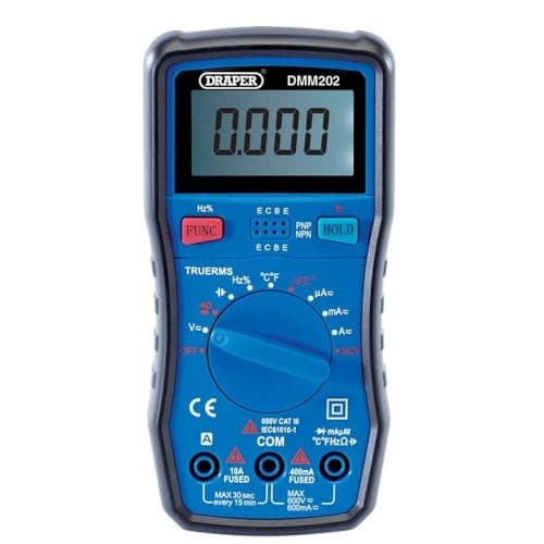 Image of Draper 41820 Dmm202 Digital Multimeter