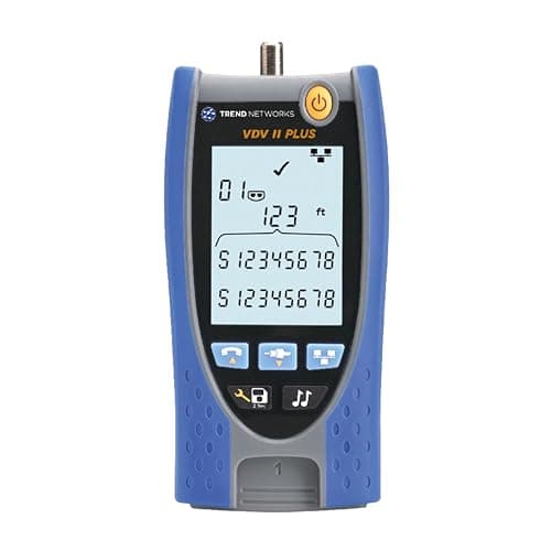 Image of TREND Networks | R158008 | VDV II Plus | Cloud Connected | Voice, Data and Video Cable Verifier | Copper Cable Tester | Advanced Wiremap & Troubleshooting Tool