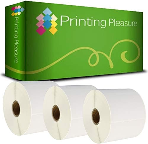 Image of Printing Pleasure 3X Compatible Zebra 76mm x 51mm White Direct Thermal Labels (1000 Labels per Roll) for Zebra, Toshiba, Citizen, Eltron, Orion, UPS Label Printers