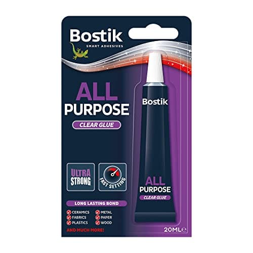 Image of Bostik 20ml All Purpose Glue - Clear (Pack of 6)