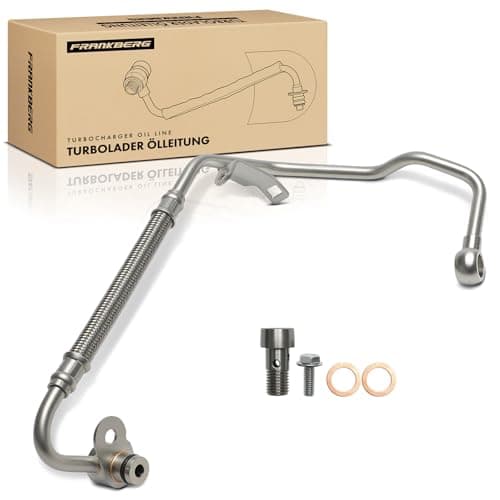 Image of Frankberg TurbocharG.Er Oil Line Compatible with Golf VI 5K1 Golf V 1K1 P.a.s.s.a.t Variant 365 T.i.g.u.a.n 5N P.a.s.s.a.t Variant 3C5 A3 Replace# 06J145778H
