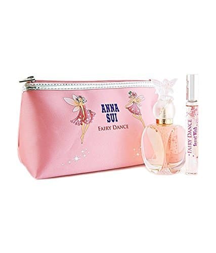 Image of Anna Sui Fairy Dance Secret Wish Gift Set: 50ml EDT, 10ml EDT Rollerball, Cosmetic Pouch