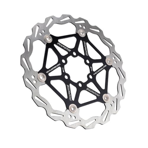 Image of HOUSON bicycle brake disc, bicycle disc brake rotor 160mm 180mm MTB discs floating brake for road bike mountain bike MTB BMX city bike 160mm