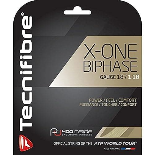 Image of Tecnifibre X-One 18-1.16mm Bi-Phase String Set (Natural)