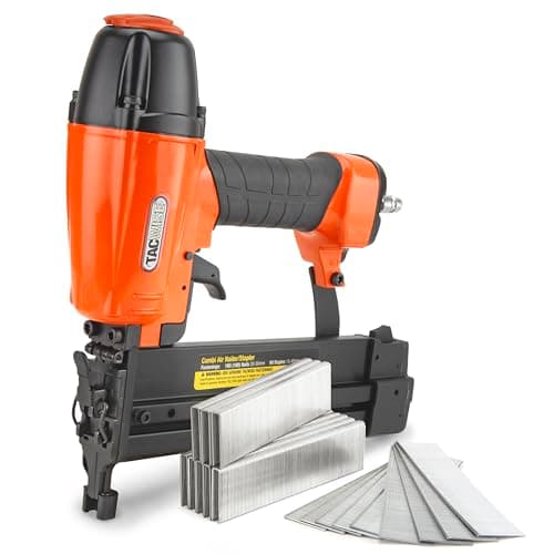 Image of Tacwise 1804 2-in-1 Air Brad Nail/Staple Gun with 1000 Type 18G / 30 mm Nails and 800 Type 90/25 mm Staples