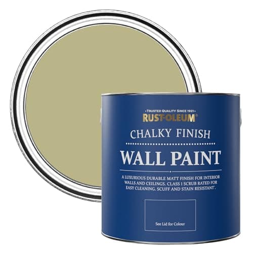 Image of Rust-Oleum Green Matt Emulsion Wall Paint - Sage Green 2.5L