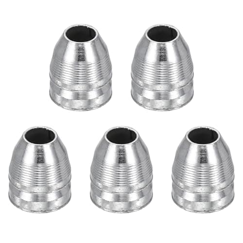 Image of sourcing map 5pcs Round Axe Handle Wedge 8mm Bright Safety Metal Handle Wedges Hammer for Axe Claw Hammer Sledge, Silver