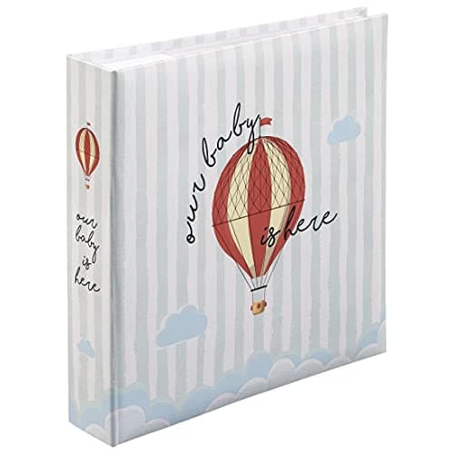 Image of Hama Baby Album Our Baby Slip-In 200 Photos | 10 x 15 cm | Girls and Boys Children's Album | Blue