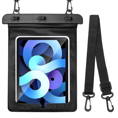 Image of Universal Waterproof Case, Tablet Transparent Water Resistant Protective Case for IPad Samsung Huawei for New iPad 9 8 7 iPad Air 2 Huawei MediaPad T3 Samsung Galaxy Tablets Up to 10.2 inch