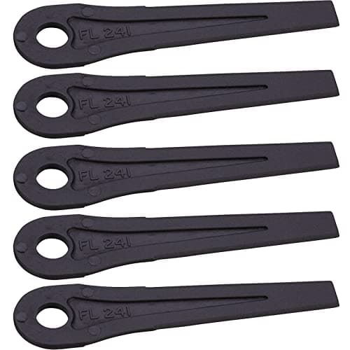 Image of Masterpart 5 x FL241 Plastic Lawnmower Blades compatible with Flymo Minimo E25 Minimo Duo E25-21 Mowers