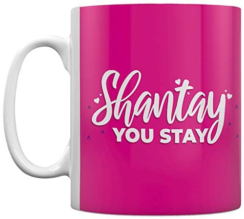 Image of Grindstore Shantay You Stay, Sashay Away Drag Queen Tea and Coffee White Mug