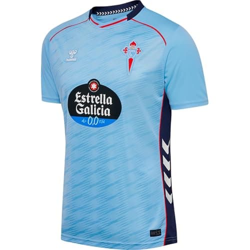 Image of hummel Mens Celta Vigo Home Shirt 2025 2026 Adults Short Blue S