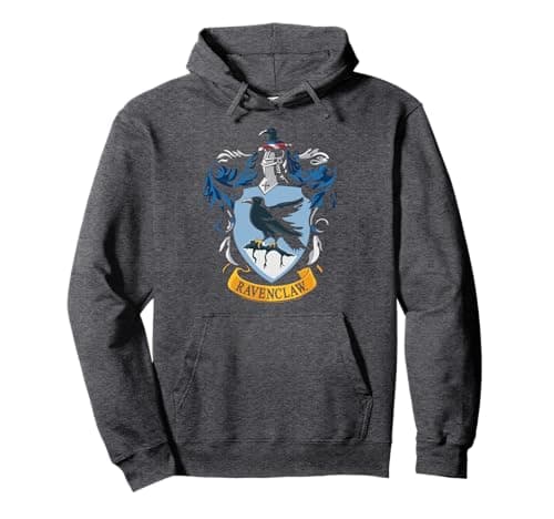 Image of Harry Potter Ravenclaw House Crest Pullover Hoodie