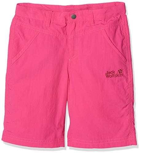 Image of Jack Wolfskin Kids Sun Shorts Kids Shorts - Pink Peony, Size: 164