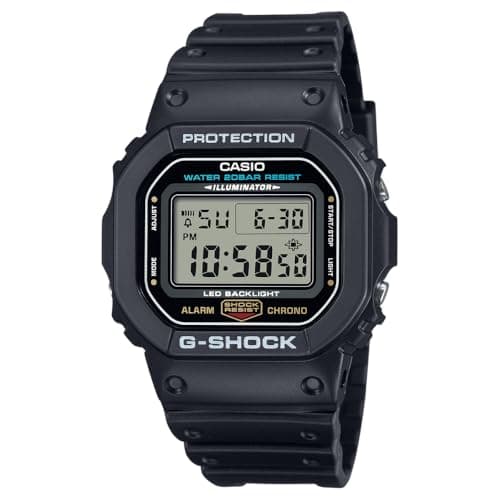 Image of Casio Men's G-Shock DW5600E-1V Black Resin Quartz Watch