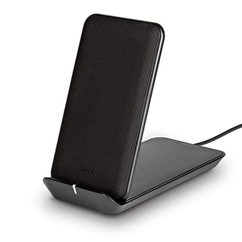 Image of Smpl Fast Wireless Charger - Qi-Certified 10W Wireless Charging Stand, Compatible with iPhone 13/12/Pro/11/XS Max/XR/XS/X/8/8+, Samsung Galaxy S10/S10+/S10E/S9+/S9/S8/S8+/S7 edge/S7/Note 9 Note 8