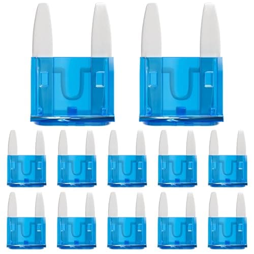 Image of ALLECIN 50Pcs 15A Mini Car Fuses 15Amp MINI Blade Fuse 15Ampere Automotive Auto Fusibles for RV Vehicle Motorcycle Truck