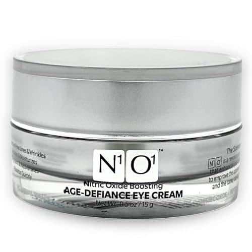 Image of Age-Defiance Eye Cream - Day & Night Moisturizer with Nitric Oxide, Hyaluronic Acid, Complex Peptides, Ceramides - Hydrating Eye Cream for Dark Circles, Wrinkles, Fine Lines, Puffiness - 0.5 oz.