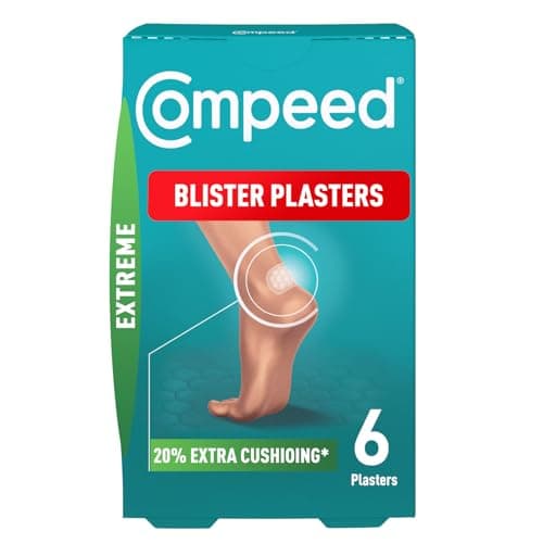 Image of Compeed Blister Plasters Extreme 6 Pack - Hydrocolloid Foot Treatment - Heal Fast