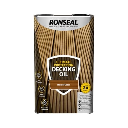 Image of Ultimate Decking Oil Natural Cedar 5L [37298]