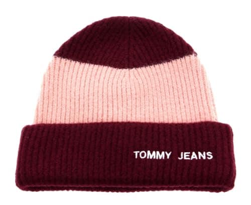 Image of Tommy Hilfiger TJW Academia Beanie Deep Rouge