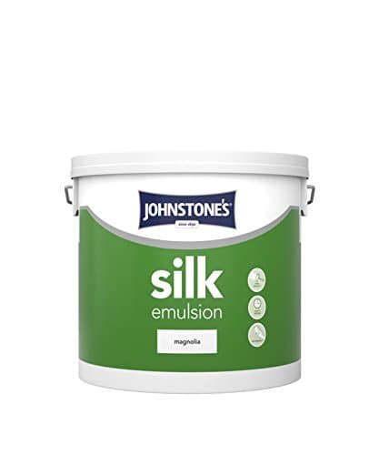 Image of Johnstone's Wall and Ceiling Silk Emulsion Paint - Magnolia 5L (Packing May Vary)