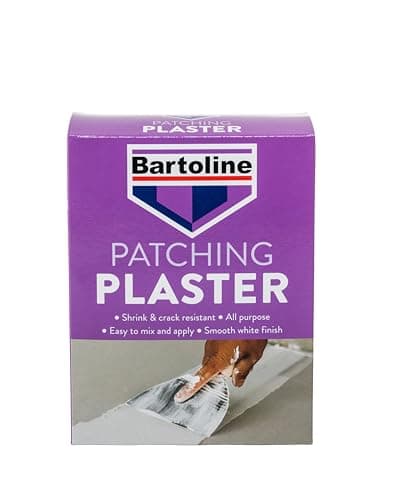Image of Bartoline Patching Plaster 1.5kg – All-Purpose Filler for Cracks & Holes, Smooth Finish for Walls, Ceilings, Wood, Brick & More