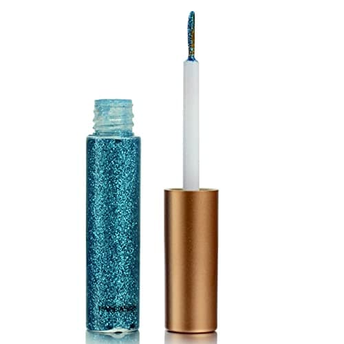 Image of Coloured Liquid Eye Liner, Waterproof Long-Lasting Glitter Liners, Silver Gold Pink Green Eyeliner for Eye Makeup