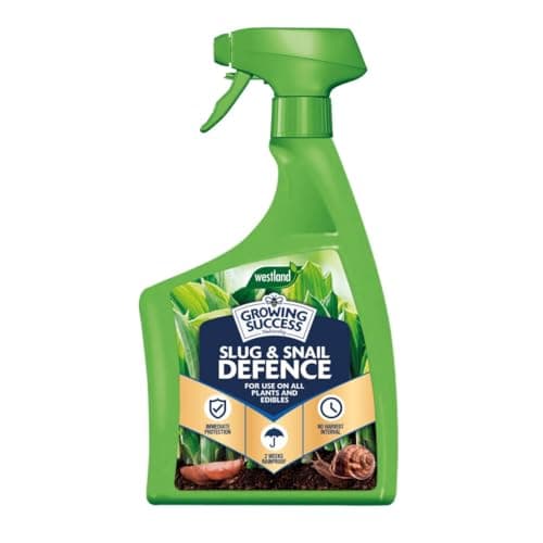 Image of Growing Success Westland 20300721 Slug & Snail Defence Spray, Ready to Use, 1L