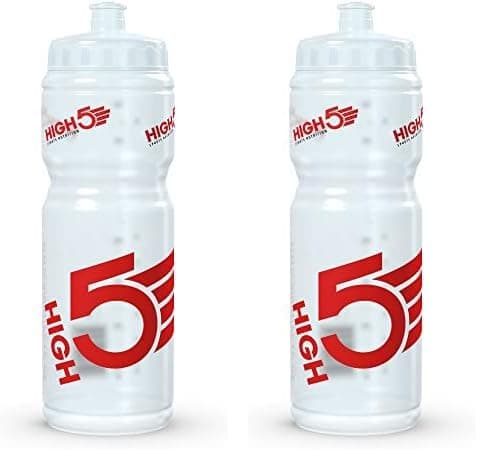 Image of HIGH5 Drinks Professional Sports Water Bottle BPA Leak Proof Dishwasher Safe 750ml (Pack of 2)