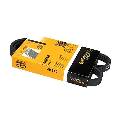 Image of Contitech V-Ribbed Belt 4PK810, Black