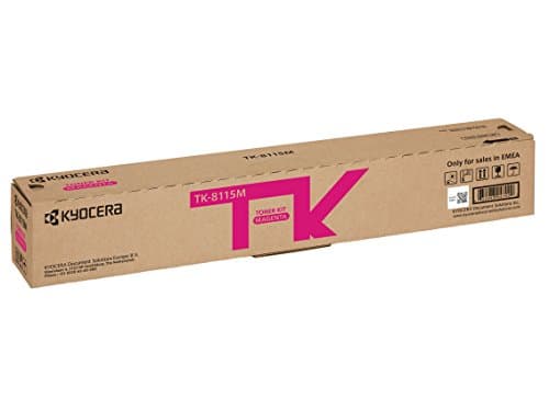 Image of Kyocera TK-8115M Laser Toner Magenta Original Premium Printer Cartridge 1T02RRBNL0 for Ecosys M8124, ECOSYS M8130