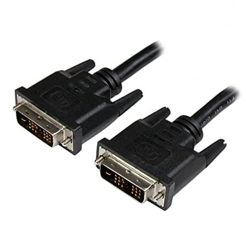 Image of StarTech.com 3 ft DVI-D Single Link Cable - Male to Male DVI-D Digital Video Monitor Cable - DVI-D M/M - Black 3 Feet - 1920x1200 (DVIMM3)