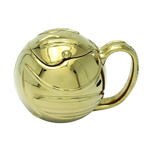 Image of ABYSTYLE Harry Potter Golden Snitch 3D Shaped Ceramic Novelty Coffee & Tea Mug