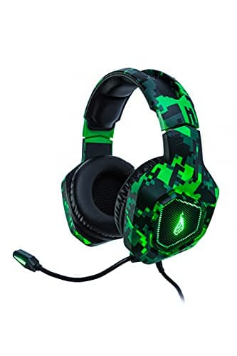 Image of Surefire Skirmish Gaming Headset - gamer headset PC & PlayStation & Xbox - gaming headphones - 390g - stereo 2.0-sound & LED-lighting - USB 3.2 Gen 1 I powered by Verbatim