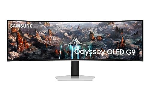 Image of Samsung LS49CG934SUXXU Odyssey OLED 49" Gaming Monitor - 5120x1440, Speakers, HDMI 2.1, 0.03ms, 240Hz