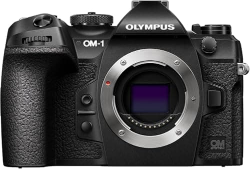 Image of OM SYSTEM OM-1 Micro Four Thirds System Camera, 20 MP BSI Stacked Sensor, 5-Axis Image Stabilisation, Black