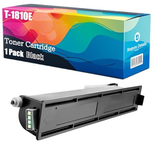 Image of High Yield T-1810E T1810 Toner Cartridge Compatible for Toshiba E Studio 181 182 211 212 242 Printer, Unleash High-Definition Printing, Achieving 24500 Pages(Black)