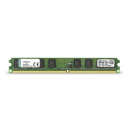 Image of Kingston KVR667D2N5/1G RAM 1 GB, 667 MHz DDR2 Non-ECC CL5 DIMM, 240-Pin, Black