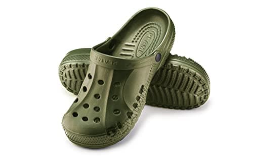 Image of ESTRO Garden Shoes Women Clogs - Mens Garden Clogs Mens Gardening Shoes Women A78 (8 UK, A78 Green)