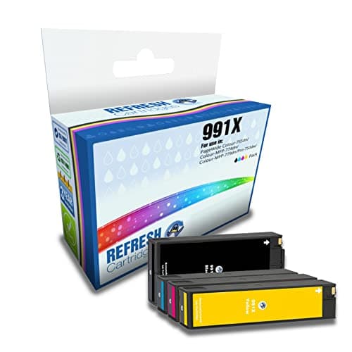 Image of Refresh Cartridges Remanufactured Ink Cartridge Replacement for HP 991X (Multi-Colour)