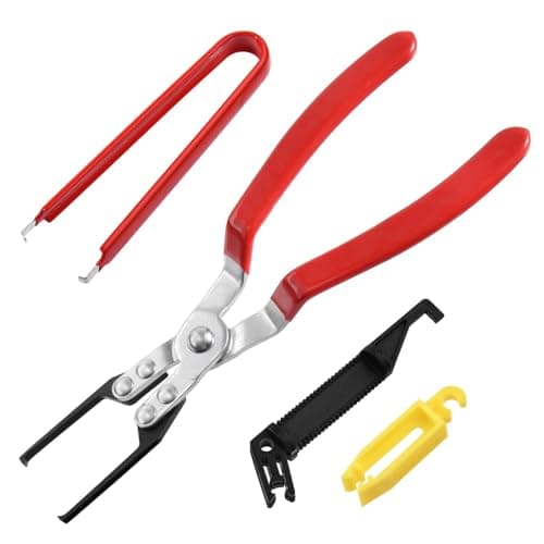 Image of LEONTOOL Relay Puller Pliers, Fuse Puller Pliers, 4-Pack Automotive Relay Fuse Removal Tool for Car Motorcycle Truck Boat Vehicles Battery Terminal Remover, Vehicle Electrical Disconnect Plier