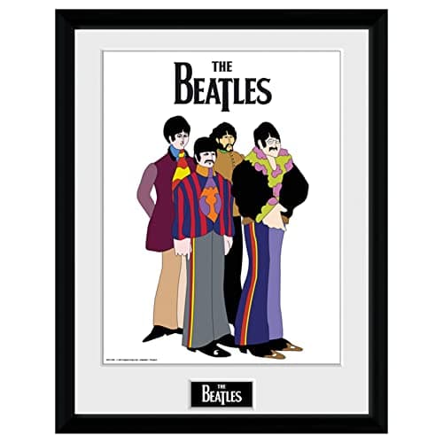 Image of GB eye The Beatles Yellow Submarine Group 30 x 40cm Framed Collector Print