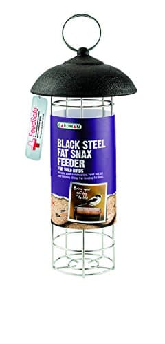 Image of Gardman Black Steel Fat Snax Bird Feeder