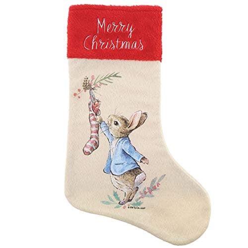 Image of Beatrix Potter Peter Rabbit Xmas Stocking Christmas Decorations