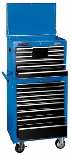 Image of Draper Mechanics Megakit Roller Cabinet, Top Chest and 700 Piece Tool Kit