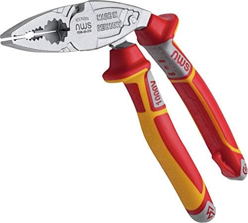 Image of NWS 1096-49-VDE-200 3k VDE Ergo-Combi Plier, Silver/Red